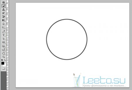 Как нарисовать круг в фотошопе