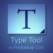 Текстовый инструмент в Photoshop CS6. Панель параметров