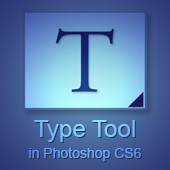 Текстовый инструмент в Photoshop CS6. Форма текста
