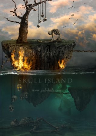 Остров с черепами посреди моря - часть 2