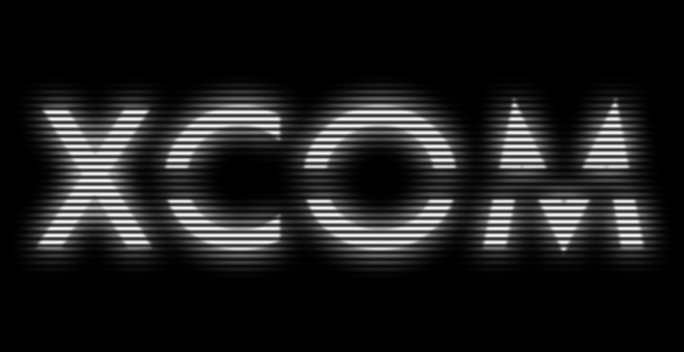 Надпись в стиле игры «XCOM: Enemy Unknown» в фотошопе