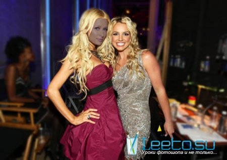  Шаблон для фотошоп - подружка Britney Spears 