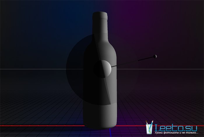 Создание винной бутылки в Photoshop CS6