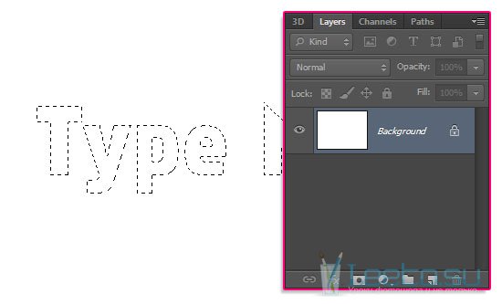 Текстовый инструмент в Photoshop CS6. Виды инструмента и способы выделения